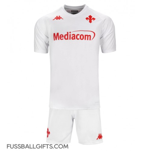 Fiorentina Fußballbekleidung Auswärtstrikot Kinder 2024-25 Kurzarm (+ kurze hosen)